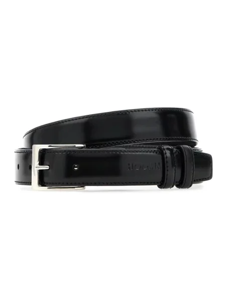 Pasek Hogan skórzany czarny