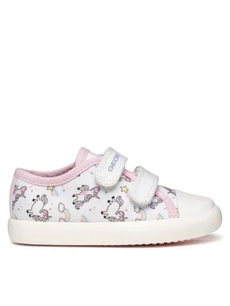 Sneakersy Geox białe