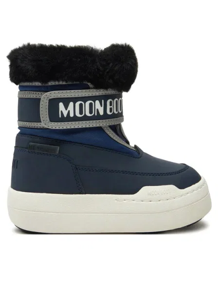 Moon Boot Cizme de zăpadă Junior Park Strap Bleumarin