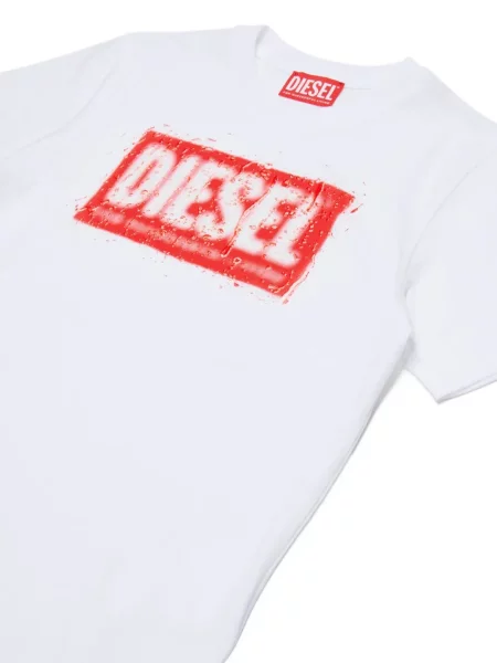 Tricou copii Diesel alb