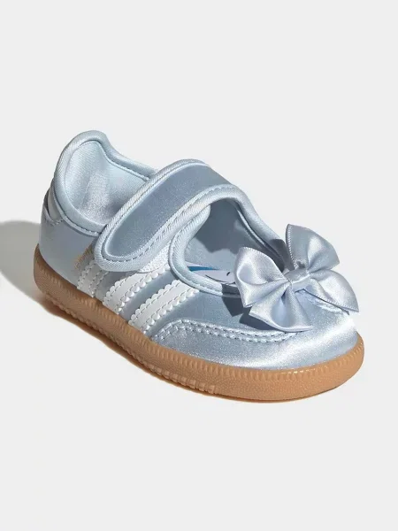 Adidas Originals Detské balerínky DISNEY SAMBA JANE modrá