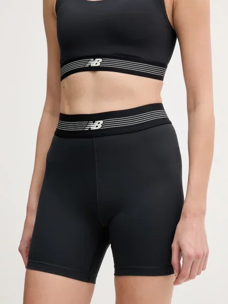 New Balance pantaloni scurți sport damă Fitted Short 5 negru