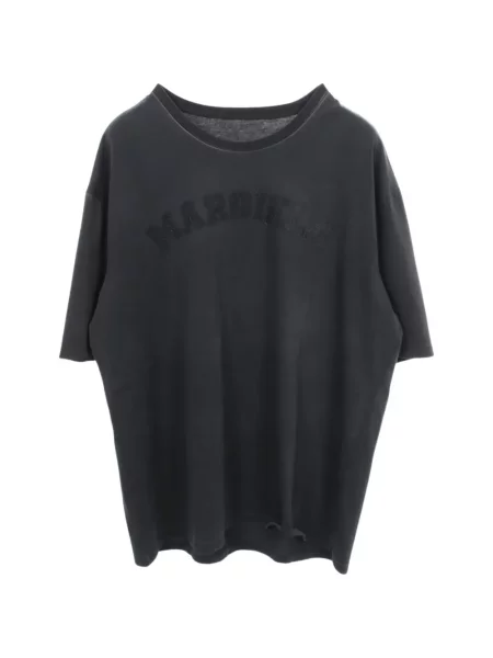 Tricou Maison Margiela cu autograf negru