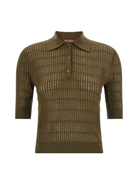 Sweter Max Mara Studio wełniany zielony