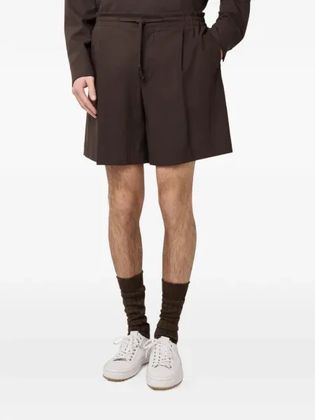Raišteliu šortai Tod's ruda