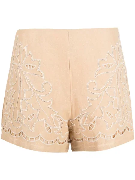 Pantaloni scurți Twinset cu broderie