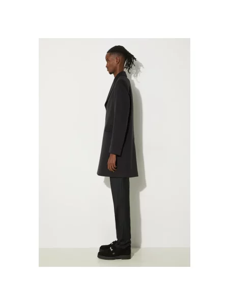 Paul Smith płaszcz wełniany niebieski