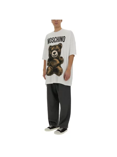 Koszulka Moschino biała