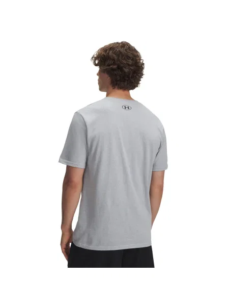 Pruhované tričko Under Armour čierna