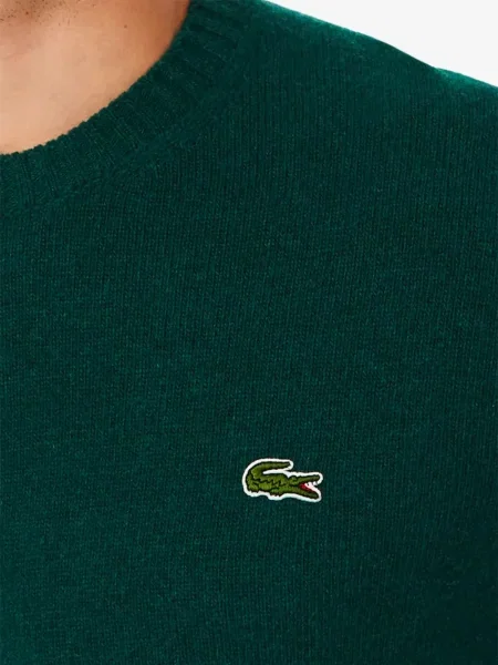 Пуловер Lacoste зелено