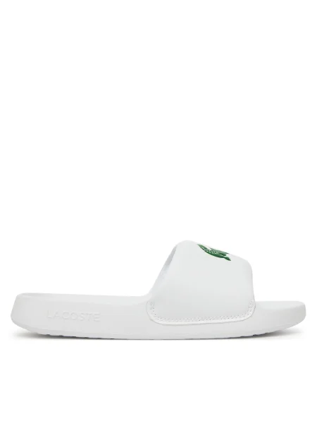 Papuci Lacoste alb