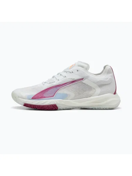 Női cipők PUMA Accelerate NITRO SQD 4 puma white/berry/lilac crush/hautetropic/heat fire. Méret: 39 EU fehér
