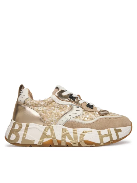 Кроссовки Voile Blanche бежевые