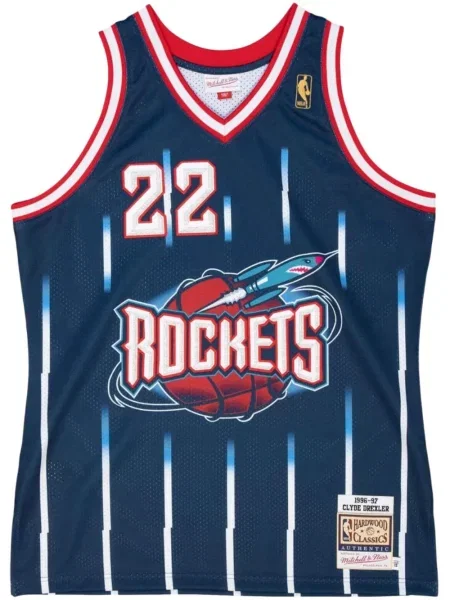 Košile Mitchell & Ness jersey modrá