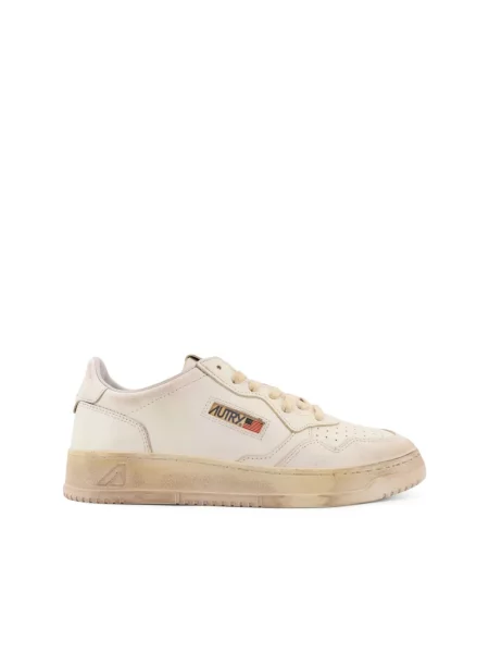 Sneakersy Autry skórzane białe