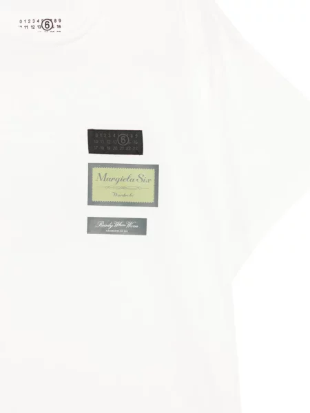Koszulka dziecięca Mm6 Maison Margiela biała