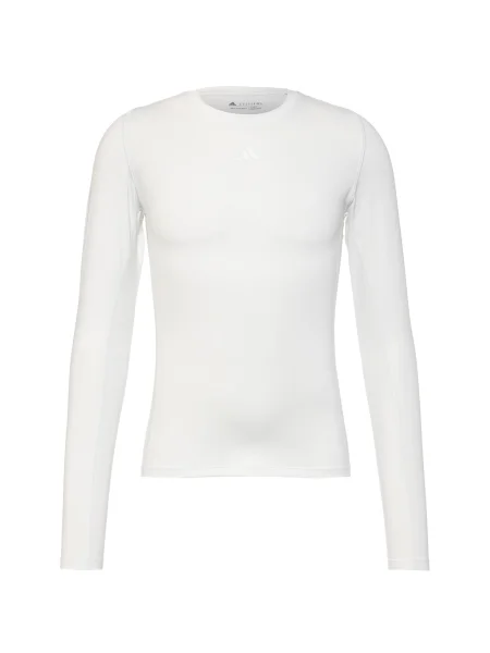 Hosszú ujjú póló Adidas Performance fehér