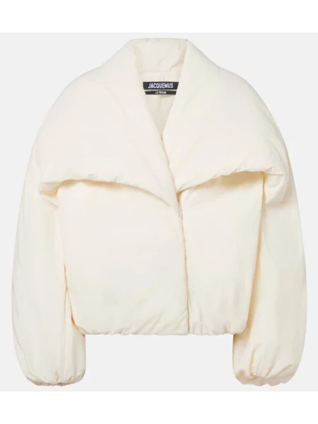 Geacă bomber Jacquemus alb
