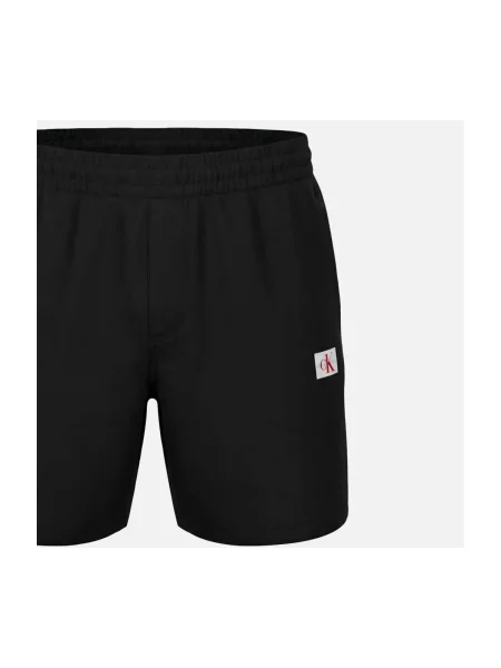 Džínsové šortky Calvin Klein Jeans čierna