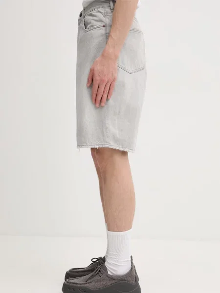BEAMS pantaloni scurți din denim pentru bărbați