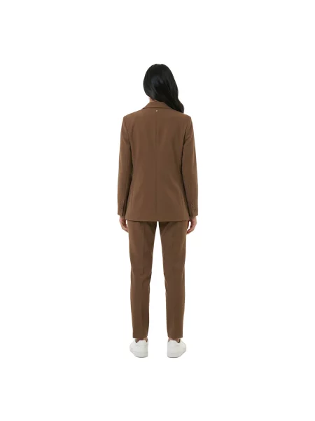 Armani Exchange Sacou | Relaxed fit maro
