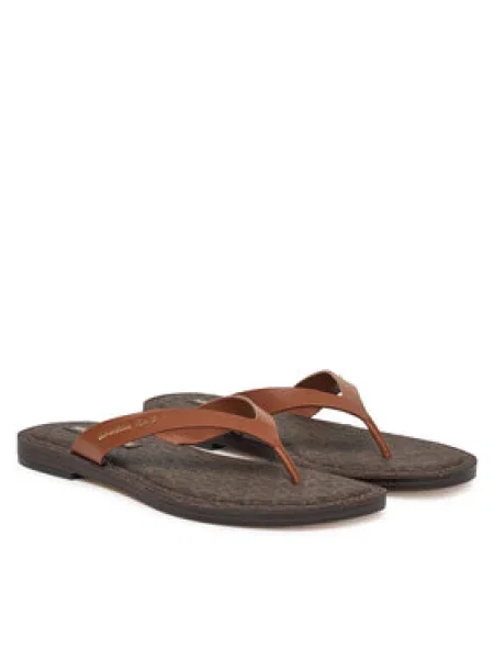 MICHAEL Michael Kors Žabky hnědá