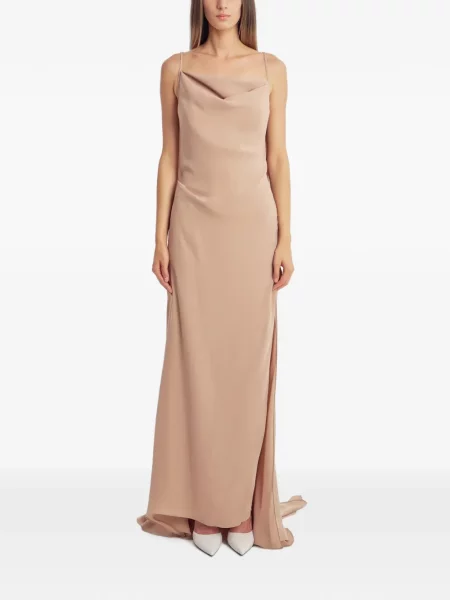 Rochie maxi Irina Schrotter cu volane