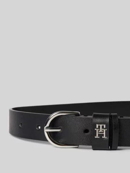 Pasek Tommy Hilfiger czarny