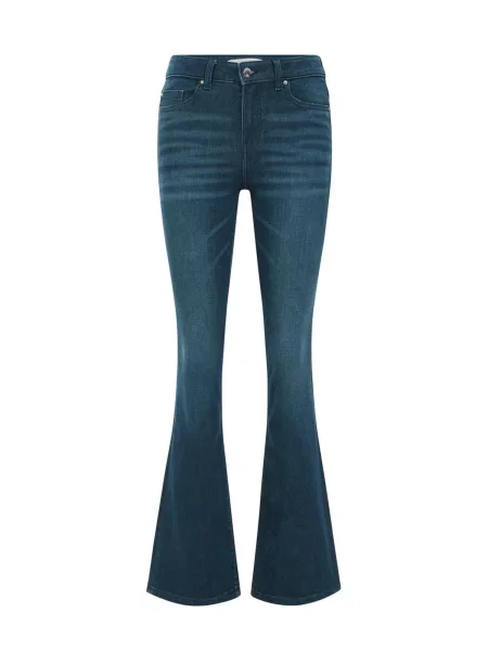 WE Fashion Jeans închis albastru