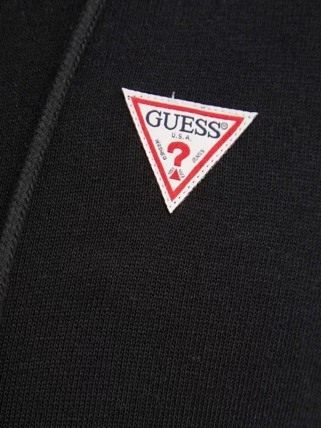 Guess Jeans кофта з капюшоном з бавовною