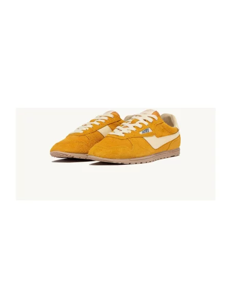 Sneakersy Autry żółte