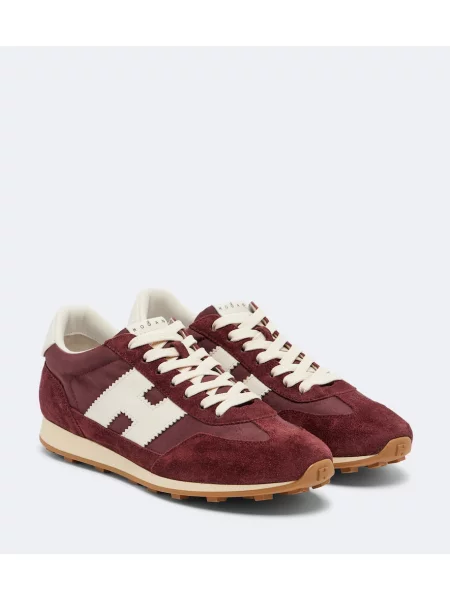 Sneakerși Hogan din piele de căprioară