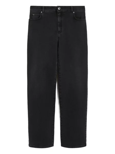 Traperice ravnih nogavica Max Mara crna