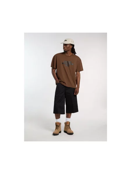 Keprové kalhoty Dickies černé