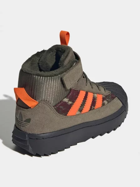 Adidas Originals обувки за деца SUPERSTAR WINTER TREK зелено