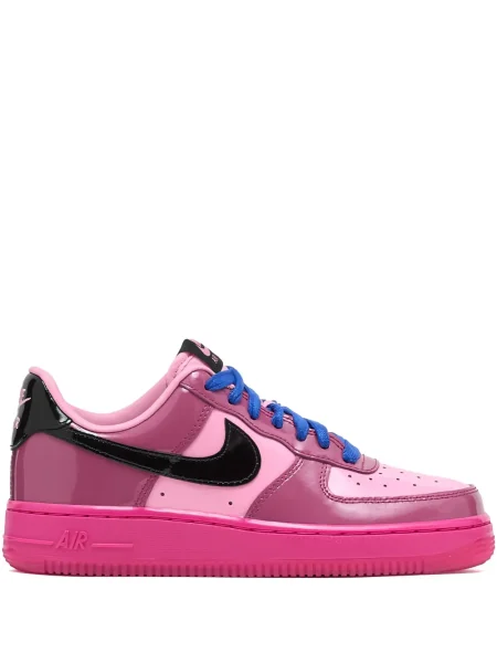 Бягане маратонки Nike Air Force 1 с връзки с дантела черно