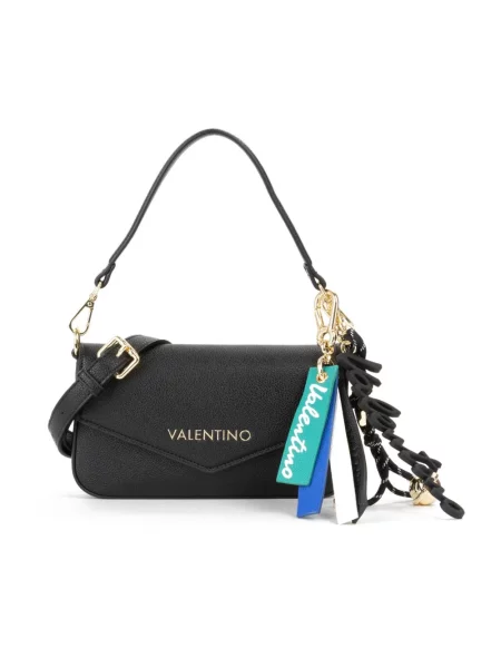 Torebka crossbody Valentino Bags ze skóry ekologicznej czarna