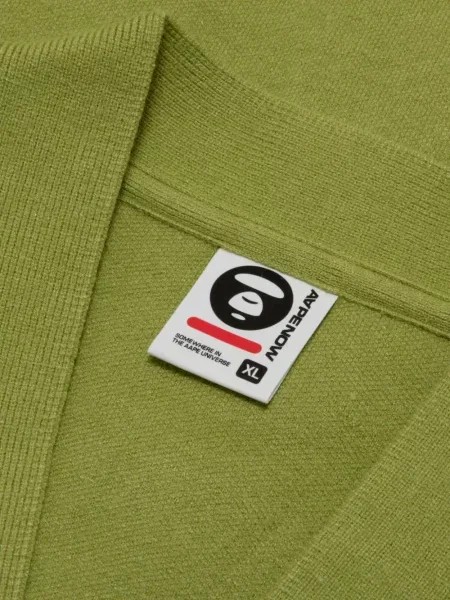Cardigan Aape By A Bathing Ape verde