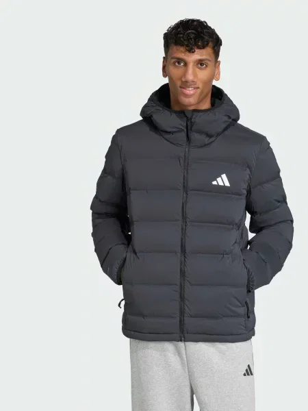 Пуховик adidas перероблений чорний