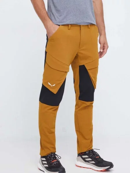 Outdooor hlače Salewa Puez siva