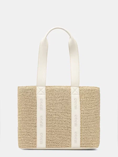 HUGO tote torba za žene Becky ST_SM Tote bijela