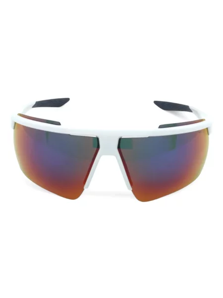 Ochelari de soare Nike cu cordon din jerseu cu imprimeu abstract gri