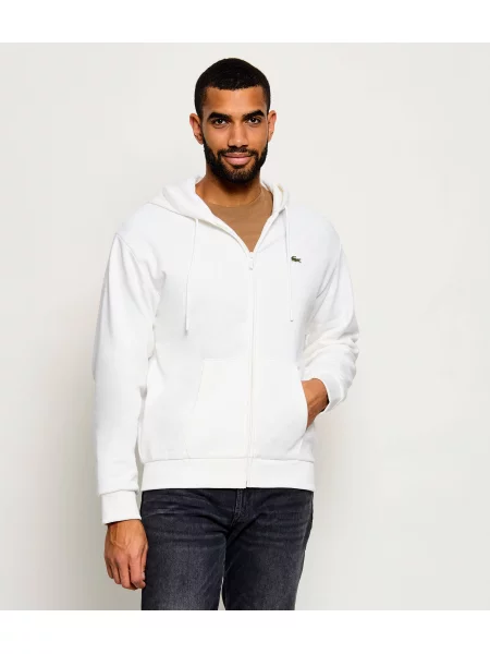 Lacoste Hanorac alb