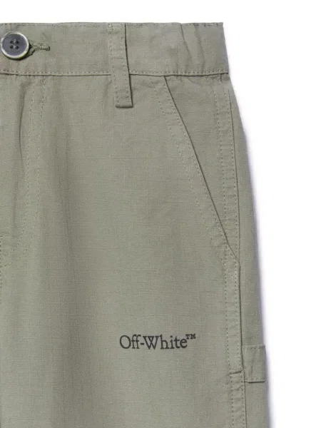 Spodnie dziecięce Off-white białe