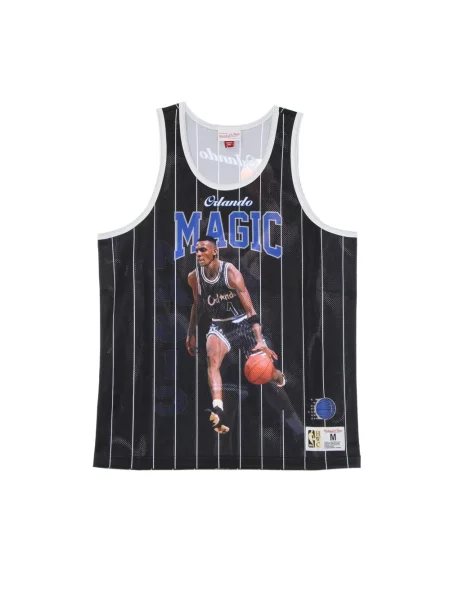 Koszulka sportowa Mitchell & Ness czarna