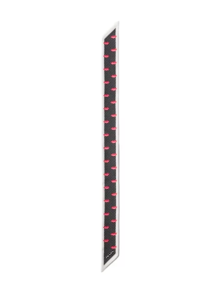 Fular Prada cu buline negru