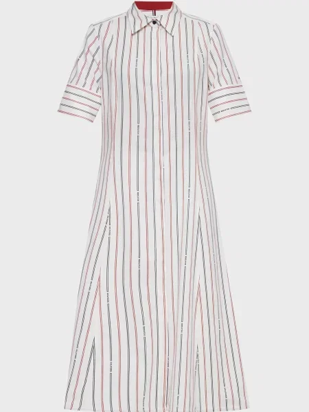 Міді сукня-сорочка Tommy Hilfiger біла