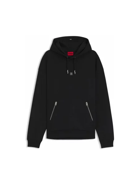 Bluza z kapturem Hugo czarna