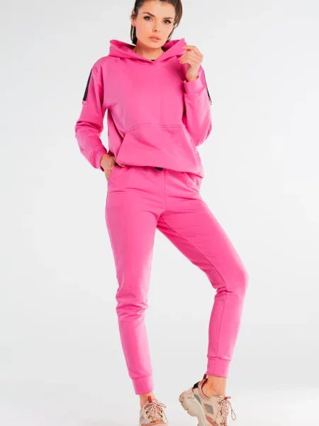 Spodnie dresowe Infinite You różowe