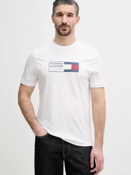Tommy Hilfiger kratka majica bela